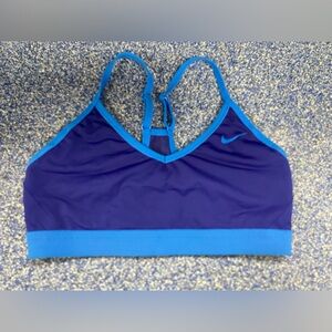 Nike sports bra medium blue